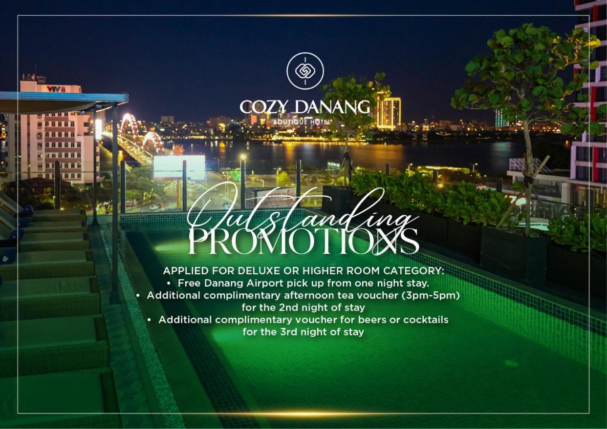 Cozy Danang Boutique Hotel מראה חיצוני תמונה